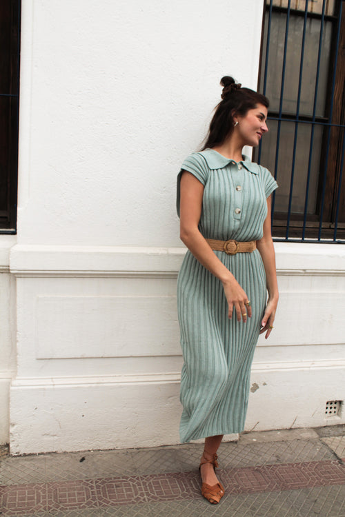 Vestido Calco Aqua