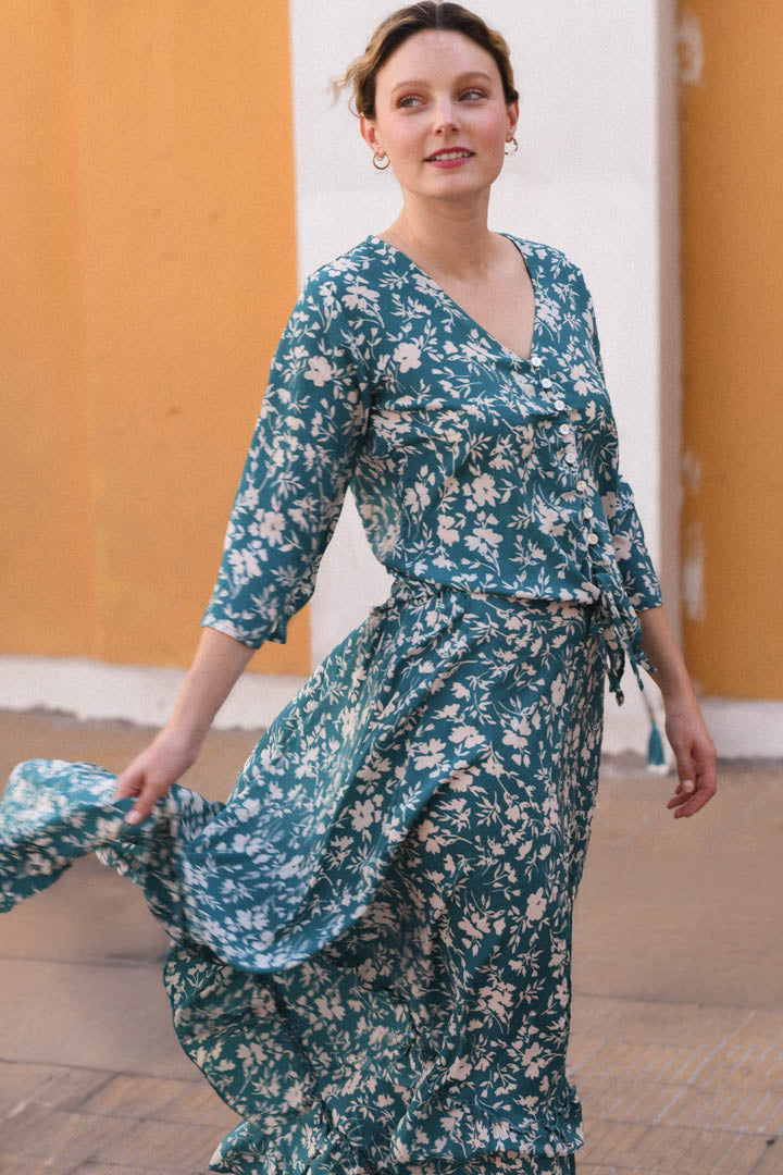 Blusa Asunción Verde