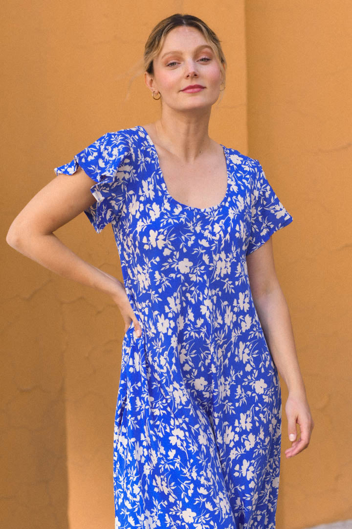 Vestido Clarita azul