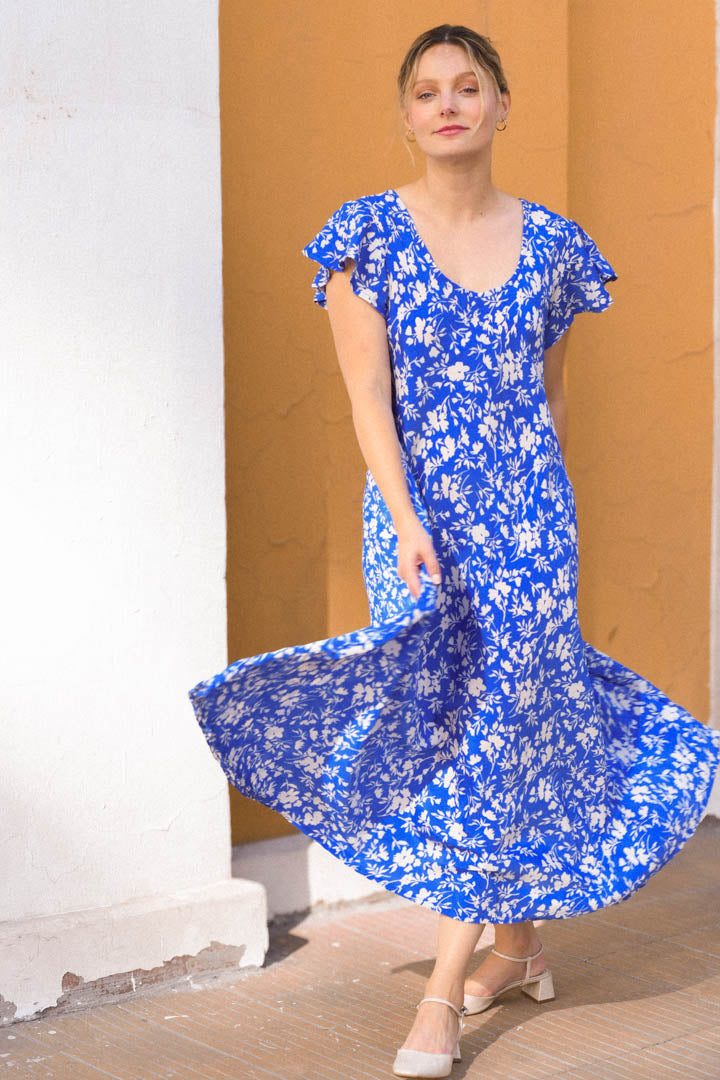 Vestido Clarita azul
