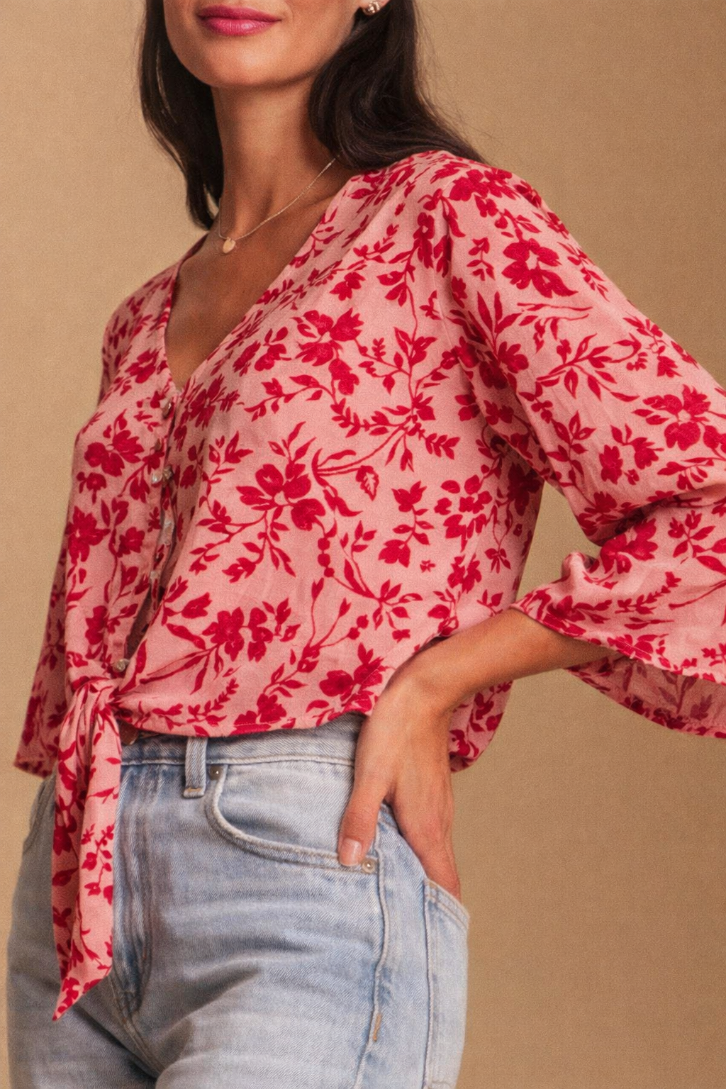 Blusa Asunción Magenta