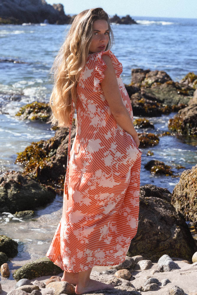 Vestido Clementa Naranja