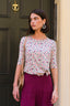 POLERA NUDO FLORES