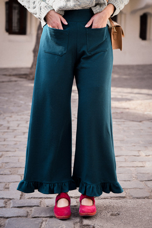 Pantalón Roberta Verde