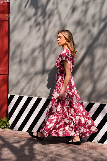 Vestido Angie Magenta