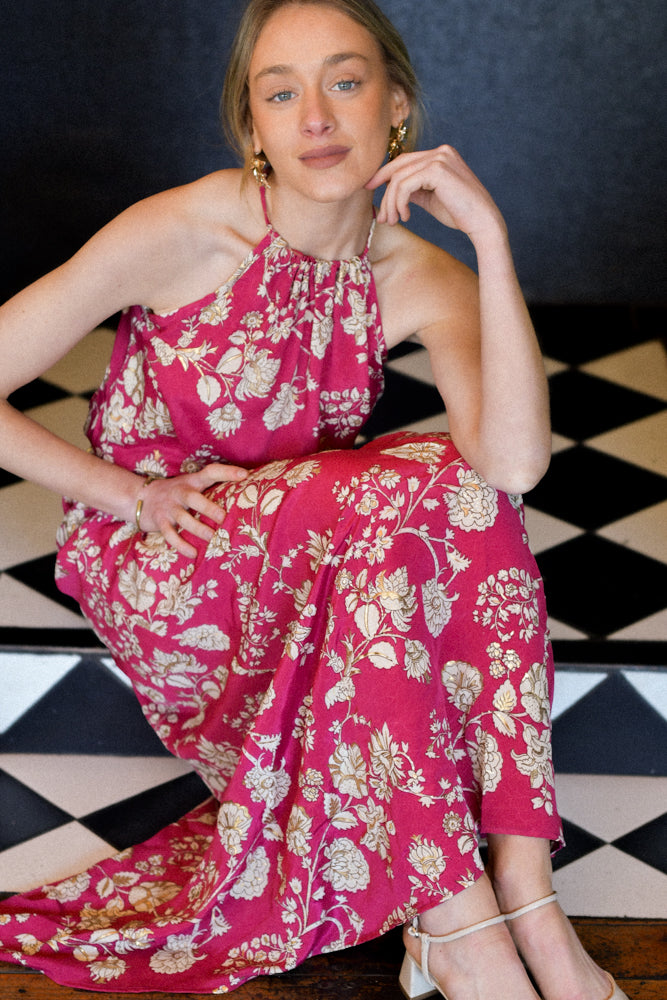 Vestido Alcanta Magenta