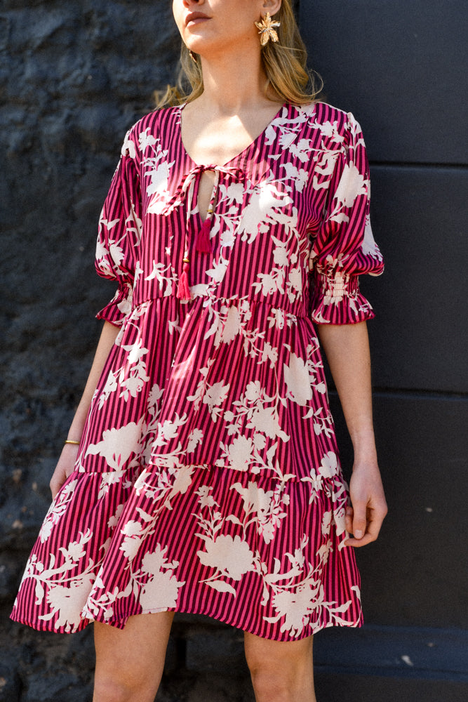 Vestido Elodi Magenta