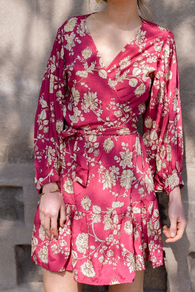 Vestido Adriatico Magenta