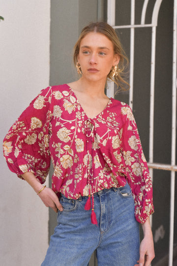 Blusa Samara Magenta