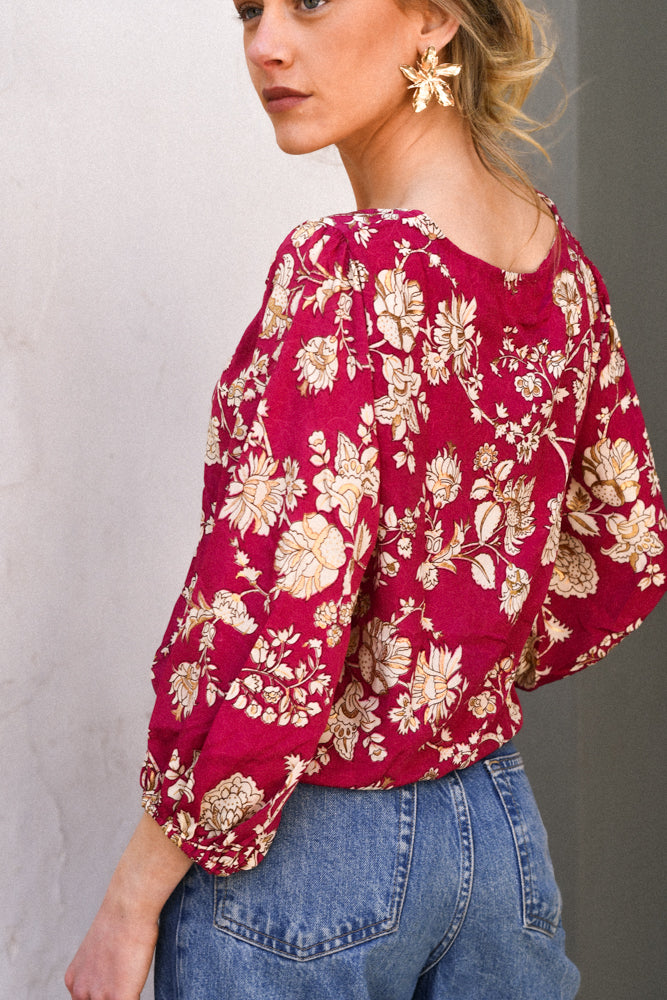 Blusa Samara Magenta