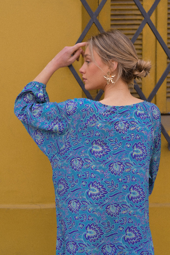 Vestido Tasmania Turquesa