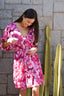 Vestido Aruna Fucsia