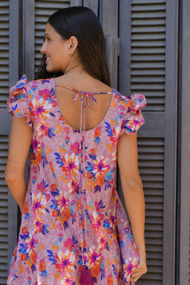 Vestido Clementa Rosa