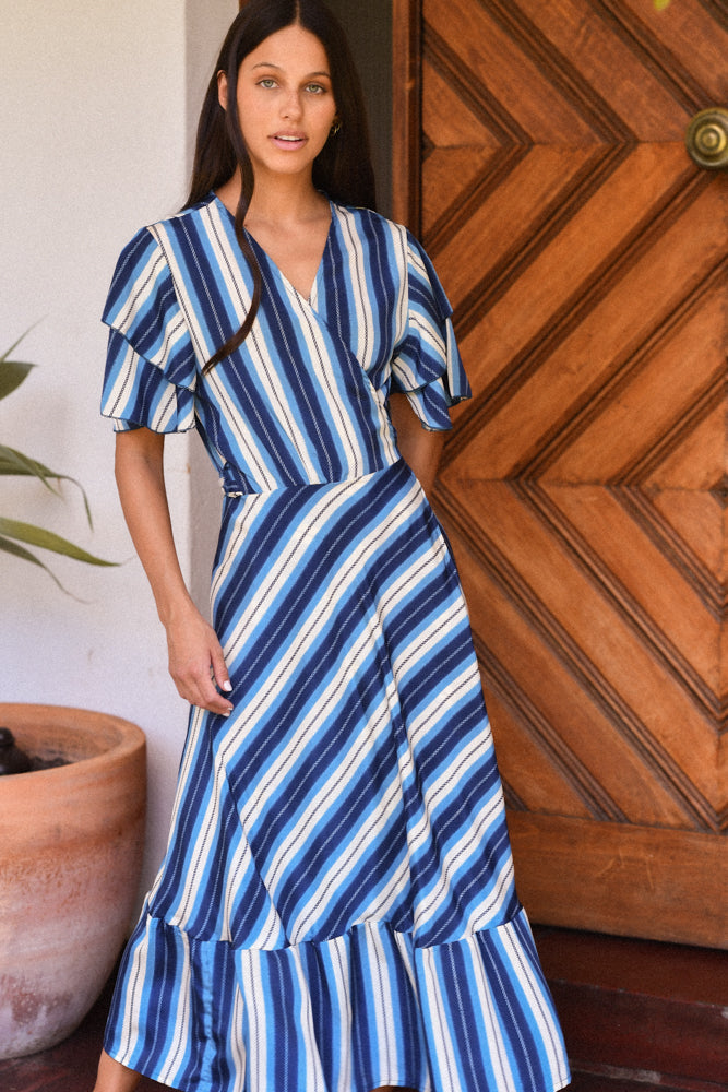 Vestido Liguria Azul