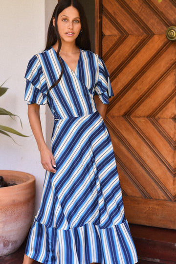 Vestido Liguria Azul