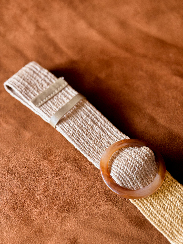 CINTURON REBE BEIGE