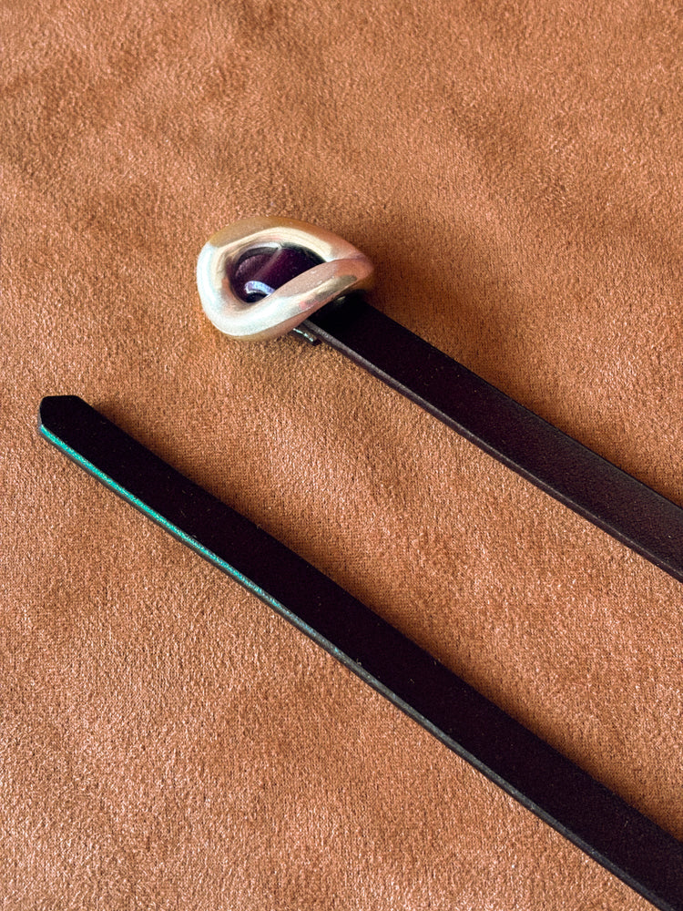 CINTURON IRENE CAFE OSCURO