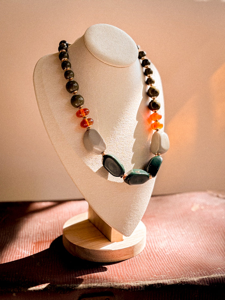 COLLAR DEGRADÉ VERDE