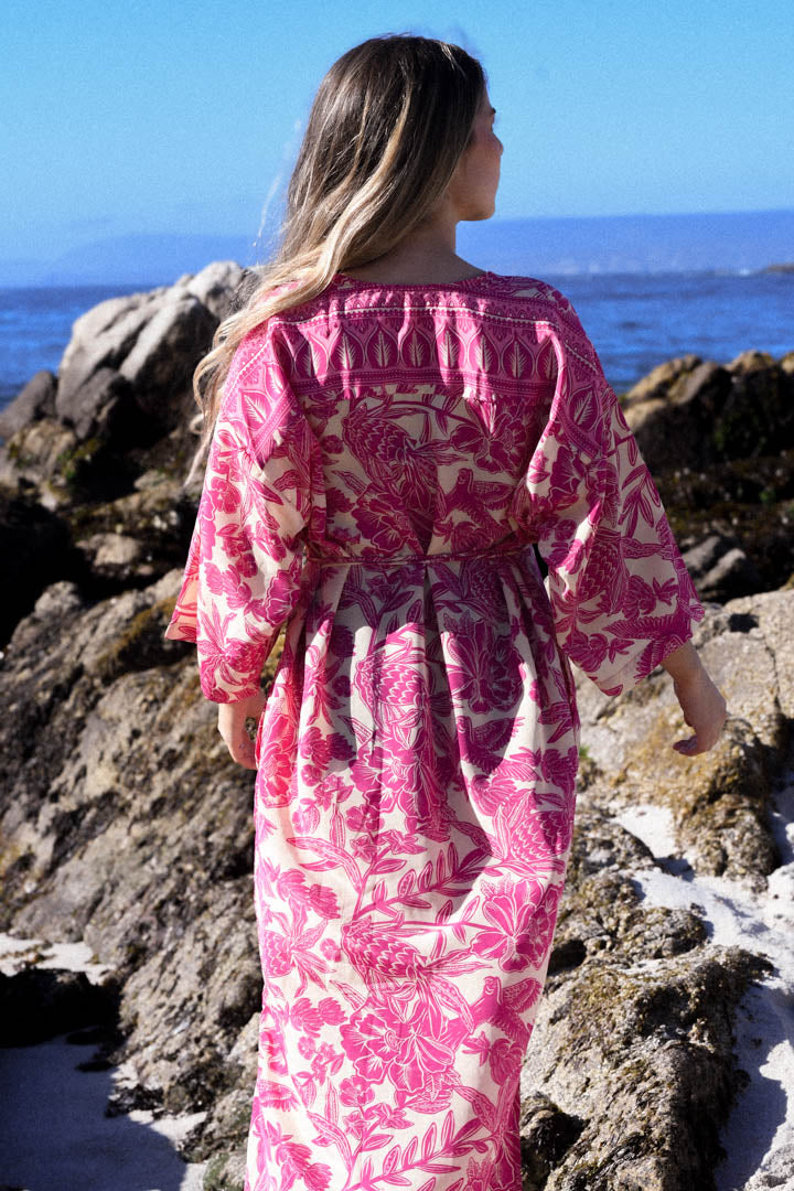 Vestido Egeo Magenta