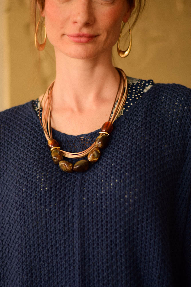 Tejido Cataluña Azul