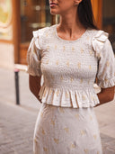 Blusa Atocha Crudo