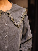 Blusa Cotelé Verde