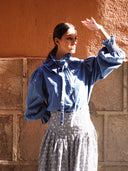 Blusa Santamaria Azul