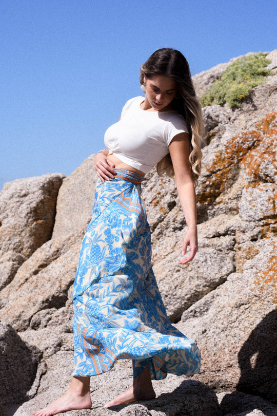 Falda Dominique Azul