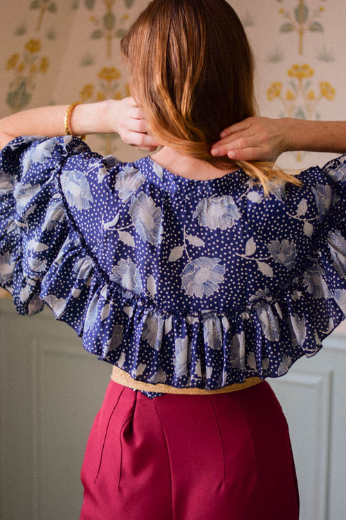 Blusa Caribe Azul