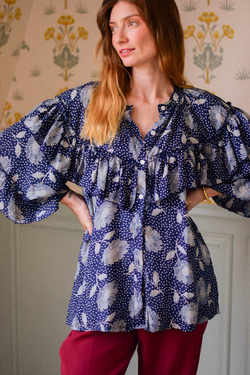 Blusa Caribe Azul