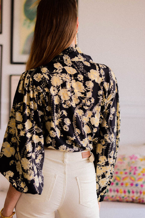 Blusa Cora Negra