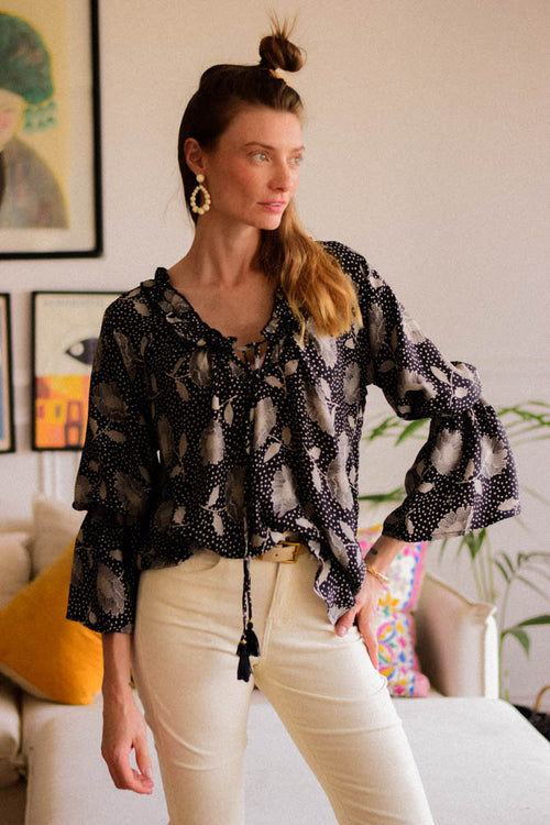 Blusa Rin Negra