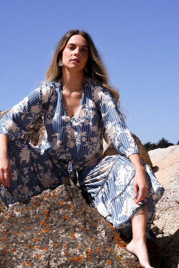 Blusa Asunción Azul