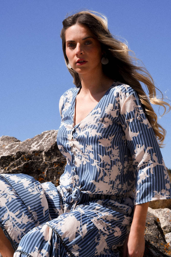 Blusa Asunción Azul