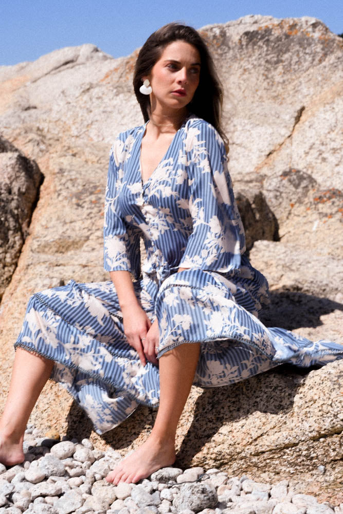 Blusa Asunción Azul