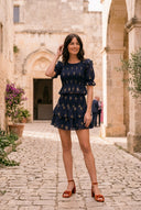 Falda Corta Atocha Azul Marino