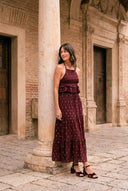 Blusa Ibiza Burdeo