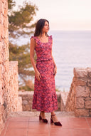 Conjunto Hojas Magenta
