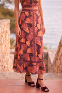 Conjunto Hojas Naranja