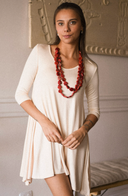 Vestido Mandala Beige