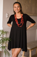 Vestido Mandala Negro