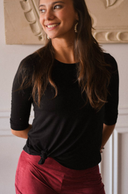 Polera Nudo Negra