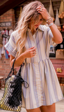 Vestido Eloisa Celeste