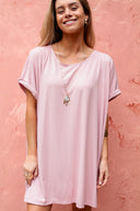 Vestido Spirit Plisado Rosa
