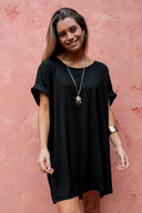 Vestido Spirit Plisado Negro