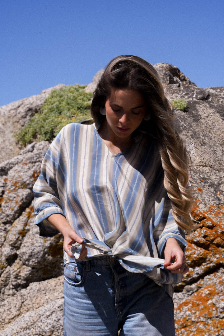 Blusa Marina Celeste