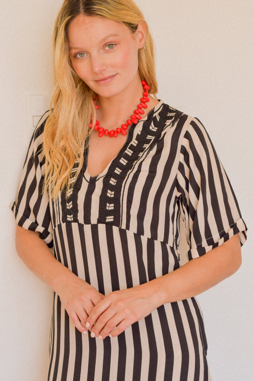 Vestido Mediterraneo Negro