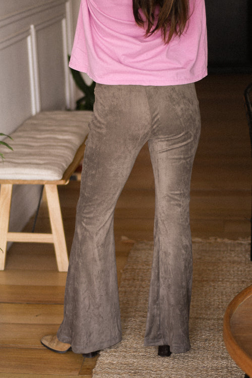 PANTALON SILVIE TAUPE