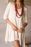 Vestido Mandala Beige
