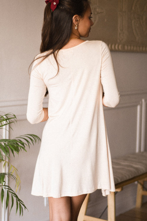 Vestido Mandala Beige